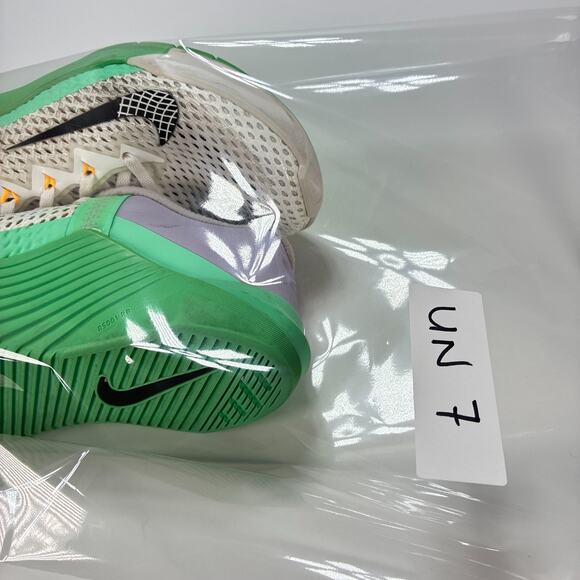 Nike Metcon 6 White Green CrossFit Training Shoes AT3160-135 Women’s Size 7.5 - Picture 10 of 10
